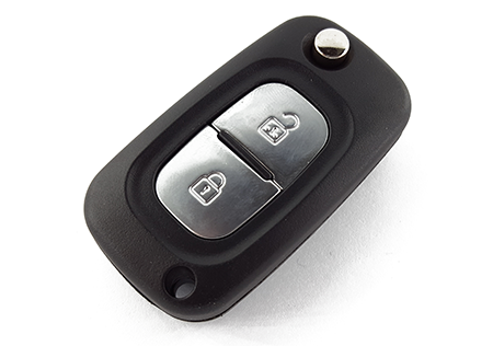 Renault TN10A Bilnøgle Reparations kit 2 knapper 